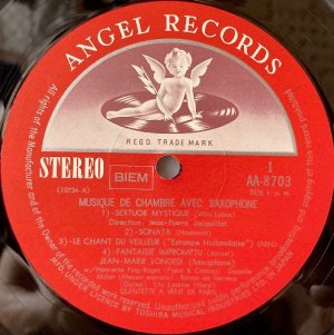 画像3: Angel(Pathe) サキソフォンのための室内楽