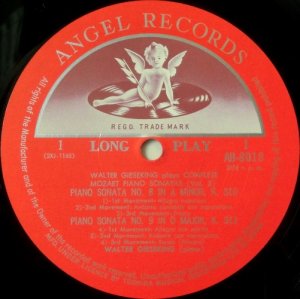 画像5: ANGEL [バラ2枚セット] ギーゼキング/モーツァルト ピアノ・ソナタ第5〜10番