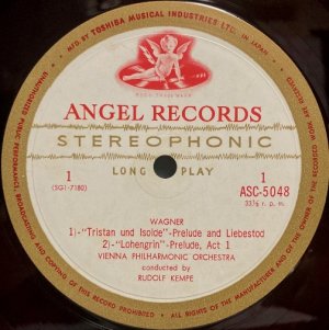 画像2: ANGEL[赤盤, 白・金環] ケンペ＆ウィーン・フィル／ワーグナー 管弦楽名曲集