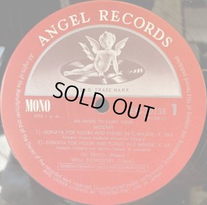 画像3: ANGEL(EMI) [バラ4枚セット] ボスコフスキー&クラウス／モーツァルト ヴァイオリン・ソナタ集