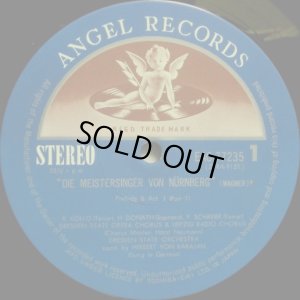 画像2: Angel [5LP] カラヤン＆ドレスデン・シュターツカペレ/ワーグナー ニュルンベルクのマイスタージンガー(全曲)