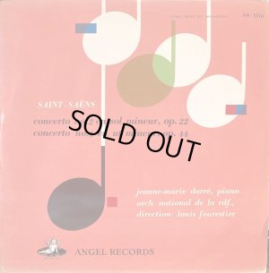 画像1: ANGEL ジャンヌ=マリー・ダルレ&フレスティエ/サン=サーンス ピアノ協奏曲2, 4番