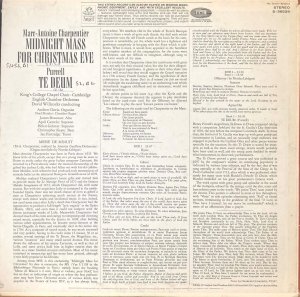 画像3: 米ANGEL ウィルコックス/シャルパンティエ「真夜中のミサ」, パーセル テ・デウム