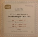独ARCHIV バウムガルトナー/J.S.バッハ ブランデンブルク協奏曲第2,3,5番