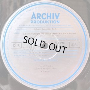 画像8: 独ARCHIV [バラ２枚セット] ヴァルヒャ/J.S.バッハ 18のコラール集I&II