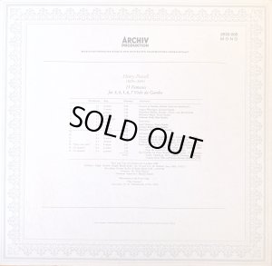 画像3: 独ARCHIV ヴェンツィンガー・アンサンブル/パーセル 15のファンタジー