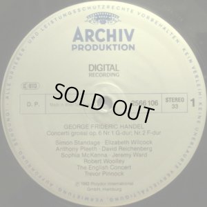 画像2: 独ARCHIV [3LP] ピノック/ヘンデル 合奏協奏曲集 OP.6(全曲)