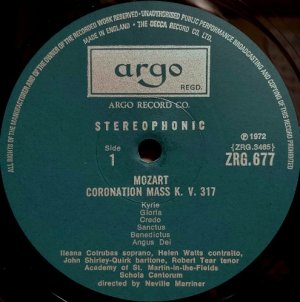 画像2: 英Argo マリナー/モーツァルト 戴冠式ミサ, 聖母マリアのためのリタニア