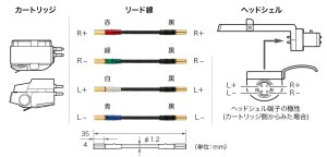 画像3: audio-technica オーディオテクニカ／AT6112x　カーリッジ・リードワイヤー