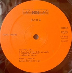 画像2: スウェーデンBIS スウェーデンのロマンティック・オルガン曲集