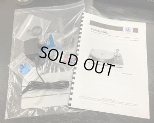 取扱い説明書と付属品一式