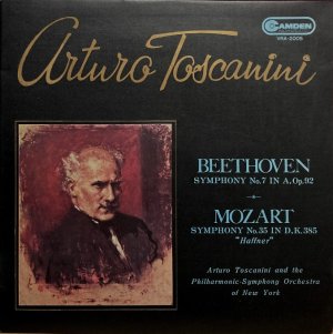画像2: CAMDEN(RCA) トスカニーニ/ベートーヴェン 交響曲第7番, モーツァルト「ハフナー」