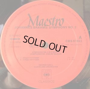 画像3: 蘭CBS [バラ2枚セット] セル／ブラームス 交響曲第2, 4番