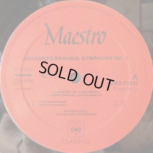 画像4: 蘭CBS [バラ2枚セット] セル／ブラームス 交響曲第2, 4番