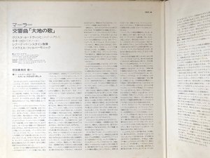 画像5: CBS バーンスタイン/マーラー「大地の歌」