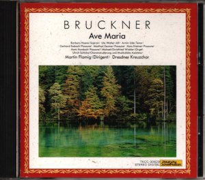 画像2: [中古CD] Deutsche SchallPlatten マルティン・フレーミヒ＆ドレスデン十字架合唱団／ブルックナー アヴェ・マリア〜モテット集