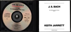 画像5: [中古CD, 2枚組] ECM キース・ジャレット／J,S.バッハ 平均律クラヴィーア曲集第1巻