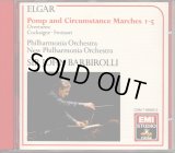 [中古CD] 英EMI バルビローリ／エルガー 威風堂々第1〜5番, 序曲コケイン, フロワッサール