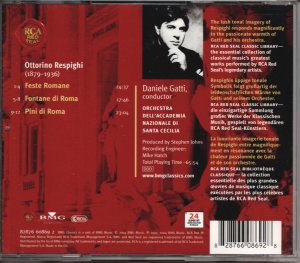 画像2: [中古CD] 欧RCA ダニエーレ・ガッティ／レスピーギ ローマ三部作