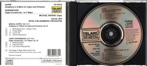 画像3: [中古CD] 米TELARC デュプレ オルガン交響曲, ラインベルガー オルガン協奏曲第1番