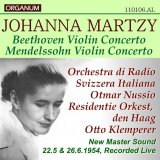 [CD-R] ORGANUM ヨハンナ・マルツィ/ベートーヴェン&メンデルスゾーン ヴァイオリン協奏曲, '54年ライヴ