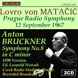 画像1: [CD-R・2枚組] ORGANUM マタチッチ&プラハ放送響 '67年ライヴ/ブルックナー 交響曲第8番