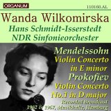 [CD-R] ORGANUM ウィウコミルスカ '62年, '67年放送ライブ/メンデルスゾーン, プロコフィエフ ヴァイオリン協奏曲