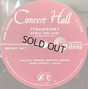 画像2: スイスConcert Hall モントゥー/チャイコフスキー「ロミオとジュリエット」, ムソルグスキー「禿山の一夜」, Ｒ=コルサコフ「スペイン奇想曲」