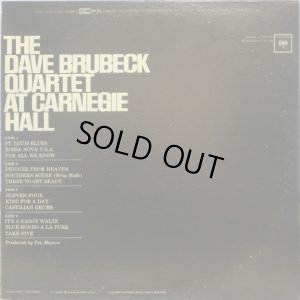 画像3: 米COLUMBIA [2LP] デイヴ・ブルーベック・カルテット DAVE BRUBECK QUARTET AT CARNEGIE HALL