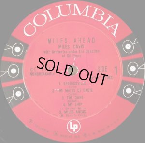 画像2: 米COLUMBIA マイルス・デイビス／MILES AHEAD