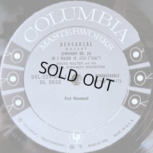 画像2: 米COLUMBIA [6-eye, ２枚組] ワルター、演奏の誕生／The Birth of A Performance〜モーツァルト「リンツ」
