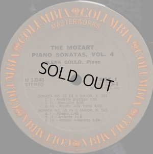 画像6: 米COLUMBIA [バラ2枚セット] グールド／モーツァルト ピアノ・ソナタ集Vol.3＆4