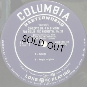 画像2: COLUMBIA フランチェスカッティ＆オーマンディ/ヴュータン ヴァイオリン協奏曲第4番 10インチ盤