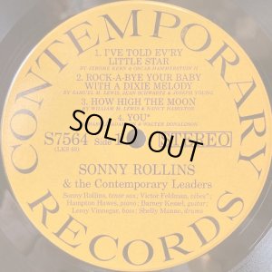画像2: 米CONTEMPORARY ソニー・ロリンズ／Sonny Rollins & The Contemporary Leaders