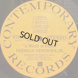 画像2: 米CONTEMPORARY フィニアス・ニューボーン／A World of Piano !