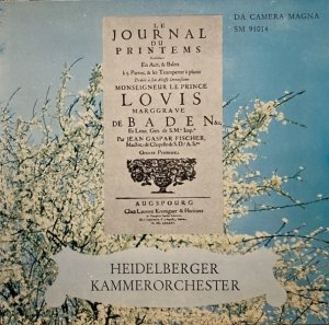 画像1: 独DA CAMERA MAGNA ハイデルベルク室内管弦楽団／J.C.F.フィッシャー 組曲「春の日誌」