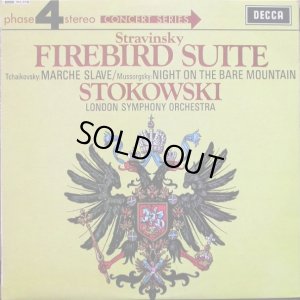 画像1: ストコフスキー／ストラヴィンスキー「火の鳥」、ムソルグスキー「禿山の一夜」、チャイコフスキー「スラヴ行進曲」