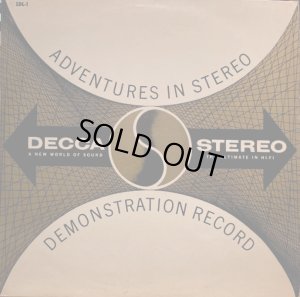 画像1: DECCA "ADVENTURES IN STEREO／ステレオ・デモンストレーション・レコード"