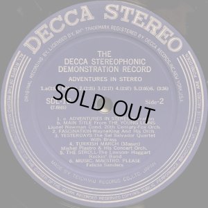 画像2: DECCA "ADVENTURES IN STEREO／ステレオ・デモンストレーション・レコード"