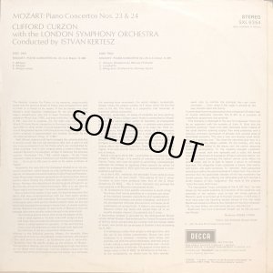画像3: 英DECCA カーゾン＆ケルテス/モーツァルト ピアノ協奏曲第23番, 24番