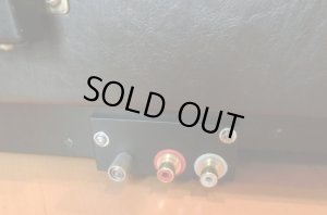 RCA ピンジャックとアース端子