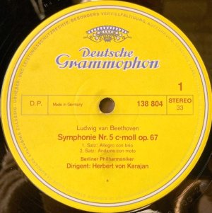 画像2: 独DG カラヤン/ベートーヴェン 交響曲第5番「運命」