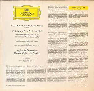 画像3: 独DG カラヤン/ベートーヴェン 交響曲第7番