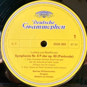 画像2: 独DG カラヤン＆ベルリン・フィル/ベートーヴェン 交響曲第6番「田園」