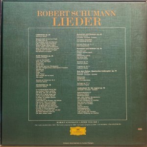 画像3: 独DG [3枚組] フィッシャー=ディースカウ／シューマン歌曲集 第2巻
