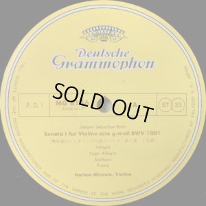 画像2: DG [3枚組] ミルシテイン／バッハ 無伴奏ヴァイオリンのためのソナタとパルティータ(全曲)