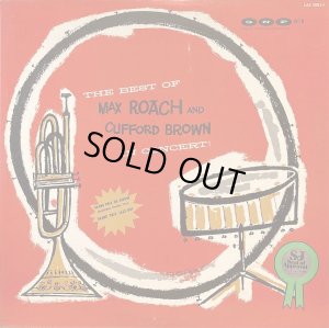 画像1: GNP マックス・ローチ＆クリフォード・ブラウン／the best of MAX ROACH and CLIFFORD BROWN in concert