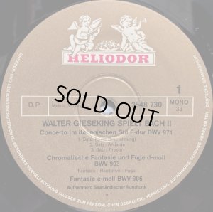 画像6: 独HELIODOR(DG) バラ3組4枚セット ギーゼキング/J.S.バッハ 作品集 Vol.1〜3