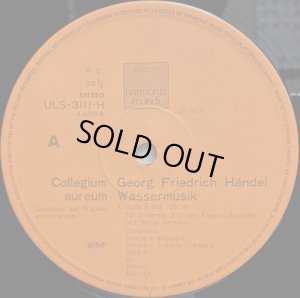画像6: harmonia mundi [バラ2枚セット] コレギウム・アウレウム合奏団/ヘンデル 水上の音楽, 王宮の花火の音楽」
