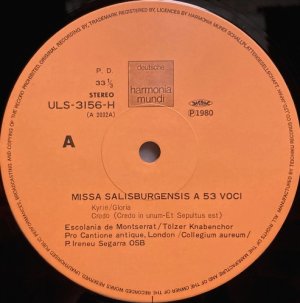 画像3: Harmonia Mundi コレギウム・アウレウム合奏団／53声部のザルツブルク大聖堂祝典ミサ曲と讃歌